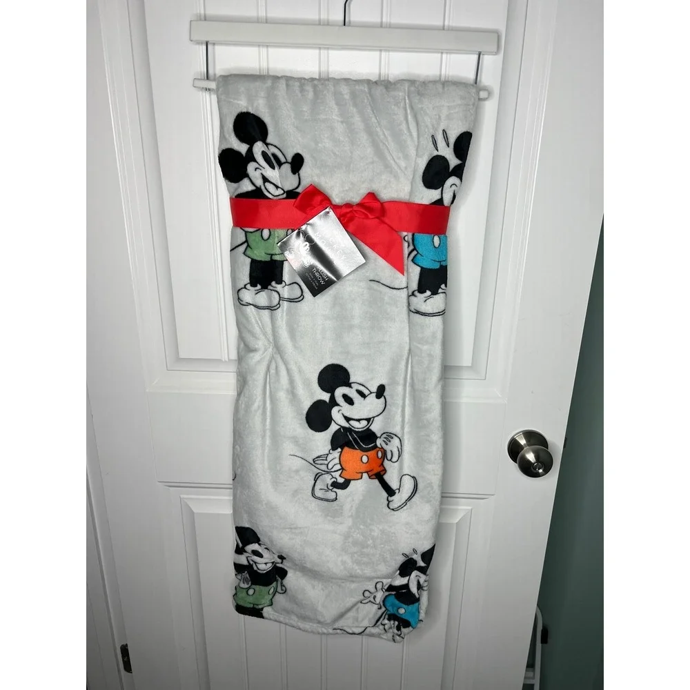 Disney Mickey Mouse Plush Throw Blanket 50